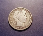 VG 1898-P Barber Half Dollar