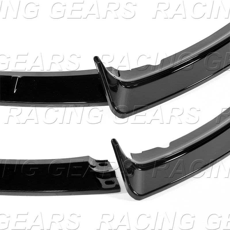 PARAGOLPES DELANTERO PINTADO NEGRO DIVISOR ALERÓN AJUSTE LABIO 13-14 FORD FOCUS ST HATCHBACK Foto 3 de 4