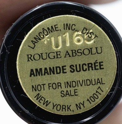 LANCOME ROUGE ABSOLU Amande Sucree LIPSTICK Rare Discontinued