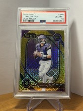 JJ McCARTHY RC 10/10 GOLD PRIZM CLUB LVL #246 PANINI SELECT PSA 10