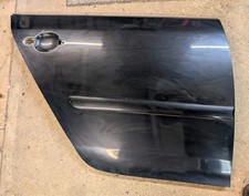 VW Golf MK5 Drivers Side Rear Genuine Door Skin In Magic Black LC9Z