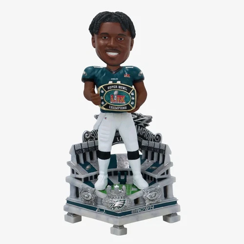 A.J. Brown Philadelphia Eagles Super Bowl LIX Champions Celebration Bobblehead