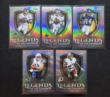 2025 Topps Chrome Football Legends Of The Gridiron 5 Card Refractor Lot