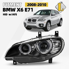 For 2008-2010 BMW X6 E71 HID/Xenon Headlight w/ AFS Projector W/o Bulb Left Side