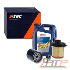 INSPEKTIONSPAKET FILTERSATZ SET A+5L EUROLUB 10W-40 FÜR PEUGEOT 106 1 2 1.0 1.1