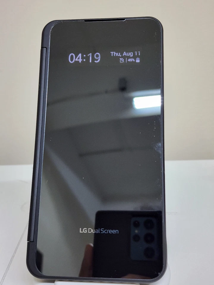 Justo | Funda LG Doble Pantalla para Teléfono LG V60 ThinQ 5G - Modelo LM-V605N - Negra Foto 3 de 4