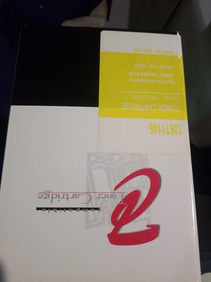 New Remanufactured 106R01146 XEROX PHASER 6350 TONER CARTRIDGE YELLOW - Image 3 of 4