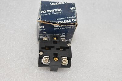 HONEYWELL MICROSWITCH PTCG SWITCH CONTACT BLOCK, 250-500VAC, 125 VDC