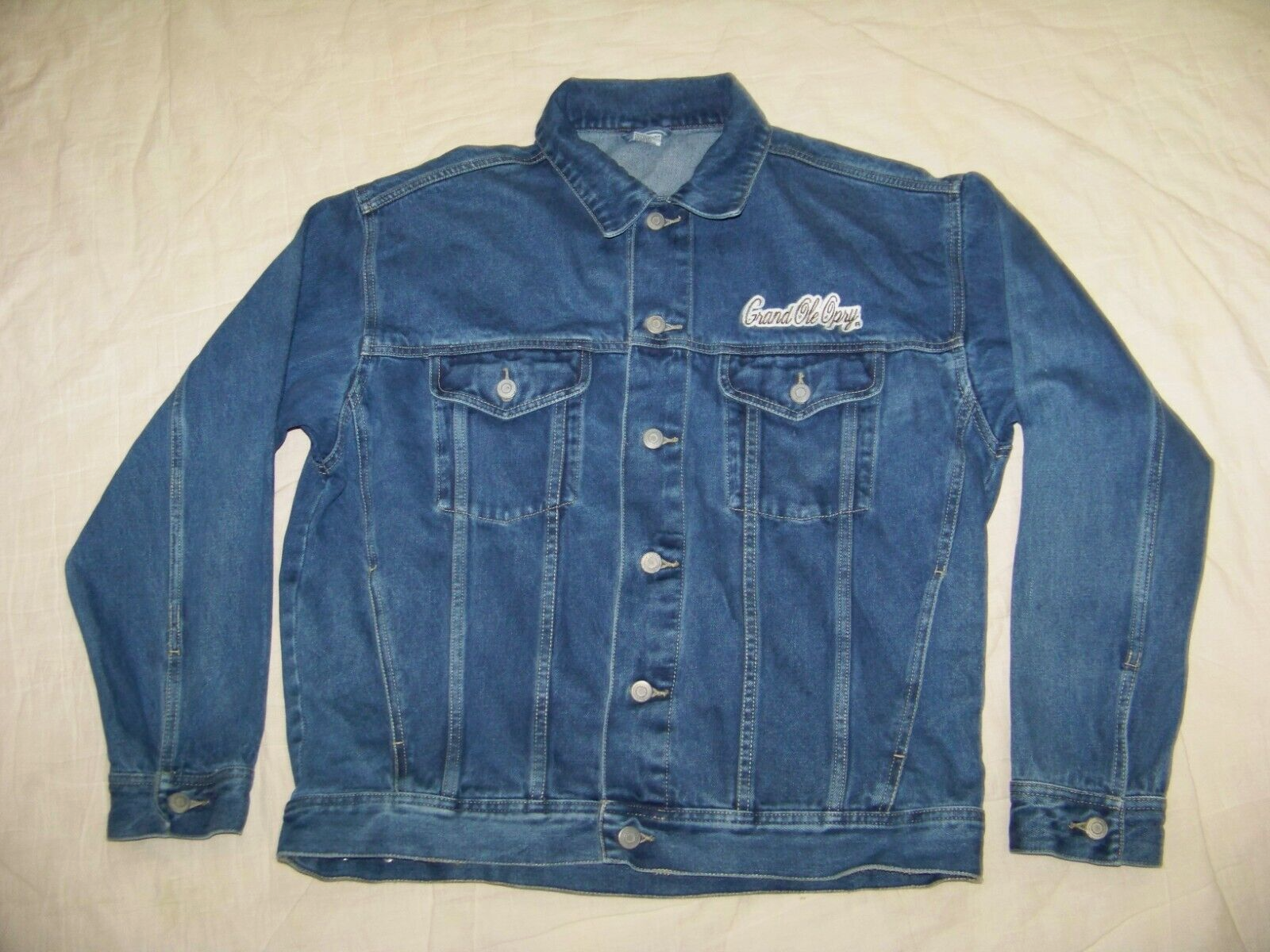 Denim Jacket with Grand Ole Opry Patch - Size M-image