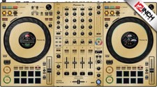 Pioneer DDJ-FLX10 Skin Brushed Gold