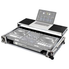 Odyssey FZGSRANE4W1 1U Flight Case for RANE FOUR w Platform Wheels idjnow