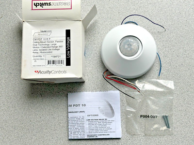 NEW SENSOR SWITCH CMR PDT 10 R P CEILING MOUNT SENSOR, Extended Range