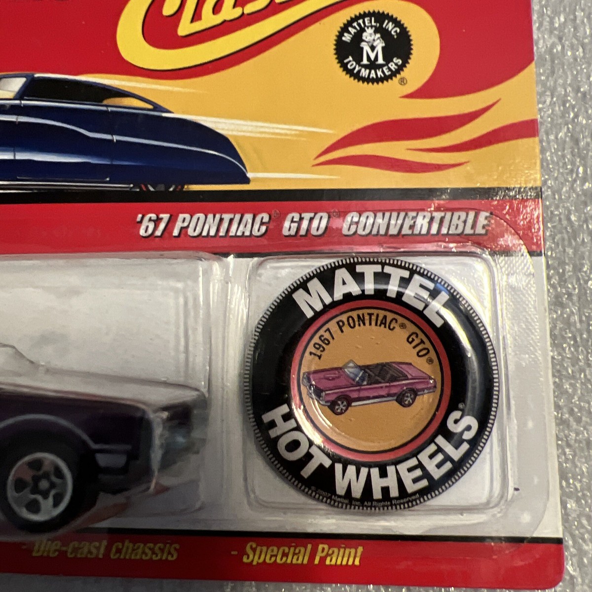 New Hot Wheels Classics Series 4 '67 PONTIAC GTO CONVERTIBLE