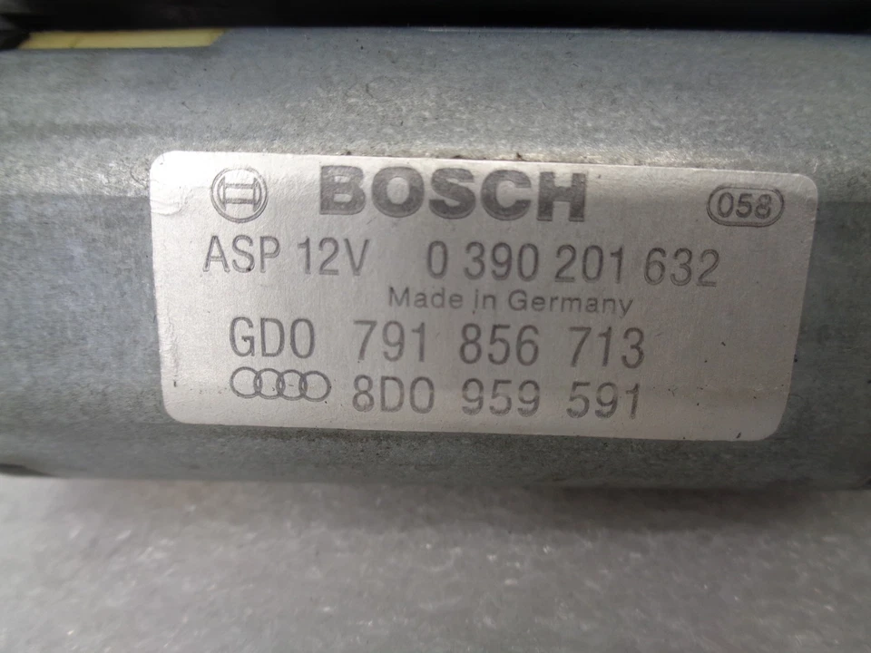 DK811127 1998-2001 VOLKSWAGEN PASSAT TECHO CORREDIZO TECHO CORREDIZO VENTANA MOTOR 8D0959591 OEM Foto 2 de 4