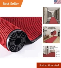 3' x 10' Brush Step Entrance Mat Heavy Duty, Commercial Grade Door Floor Mat ...