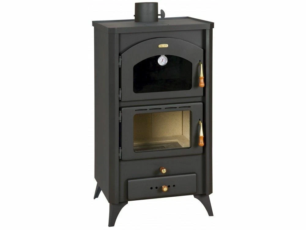 Fireplace stove with baking compartment retro wood stove and coal Prity FG  R 14.2kw 3800215096020 | eBay