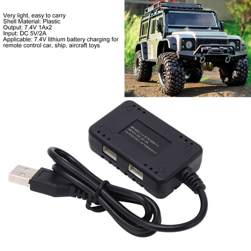 2 In 1 7.4V LiPo Battery Balance Charger W/ Indicator Light For Wltoys RC C CW - Picture 6 of 22