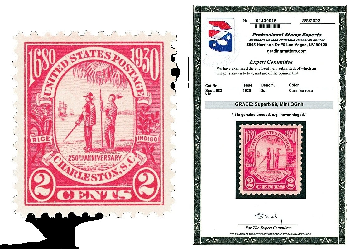 Historical Events PSE United States Stamps
