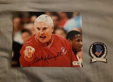 Bob Knight signed autographed Indiana Hoosiers 8x10 photo Beckett COA #BL16818
