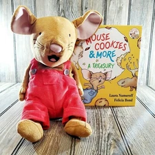If You Give A Mouse A Cookie 14 Inch Plush + Mouse Cookies & More Book With CD