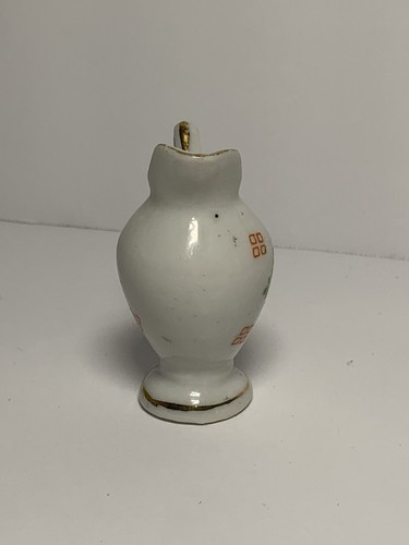 Vintage Miniature Porcelain Pitcher Made is Japan Floral Pattern - Picture 2 of 6