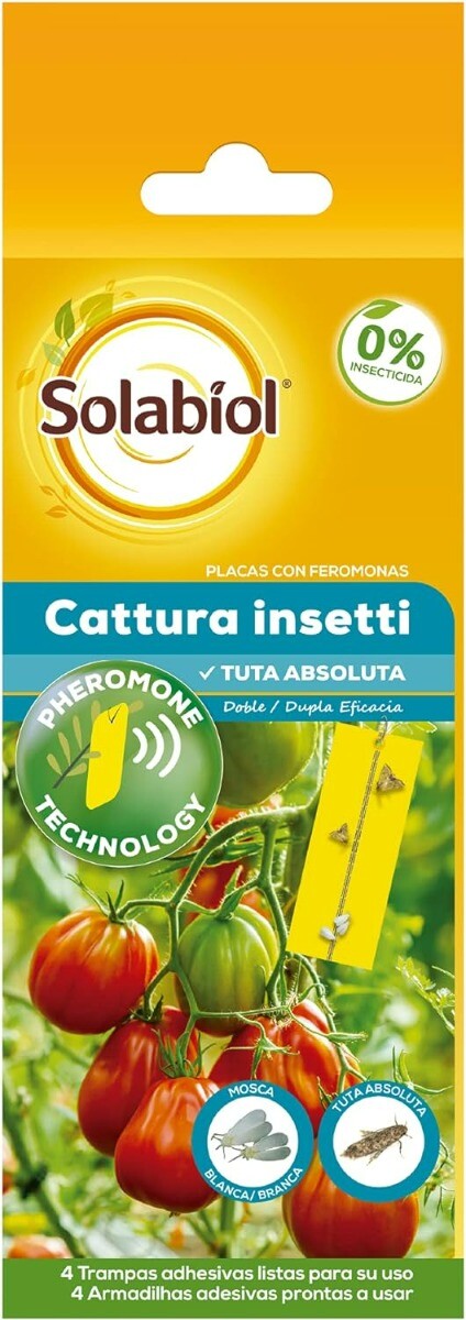 Solabiol Placas feromona tuta absoluta 4 Uni