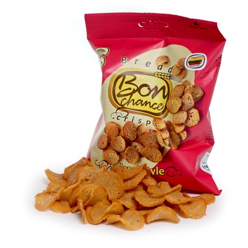 Bon Chance Brotchips - Salami 10 Beutel je 60g leckeres Knabbergeb&auml;ck - Chips