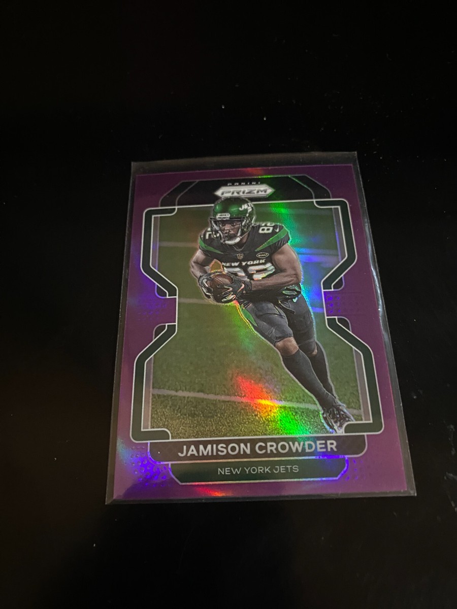 Jamison Crowder 2021 Panini Prizm Purple Prizm /125 Jets 86 | eBay