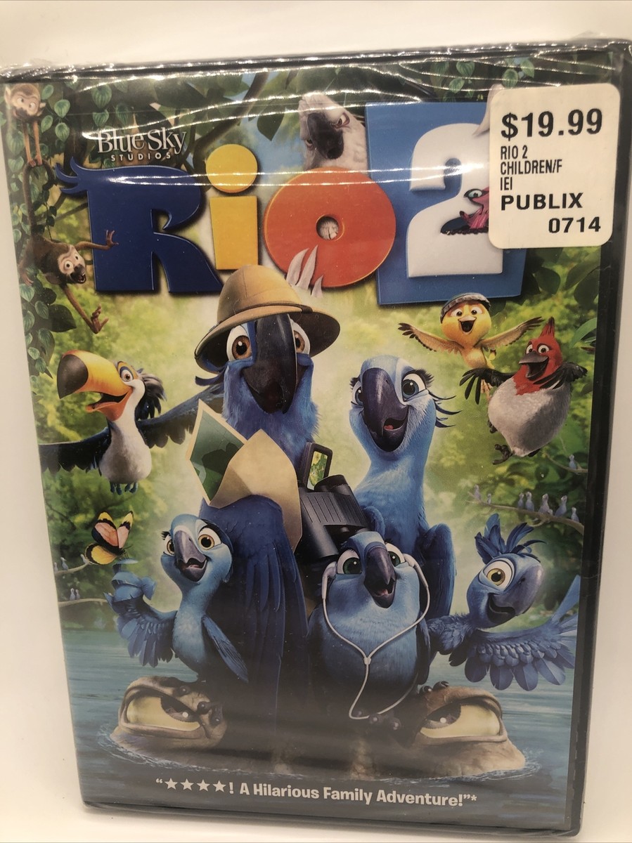 Rio 2 Movie DVD Blue Sky Special Features Bruno Mars Jungle