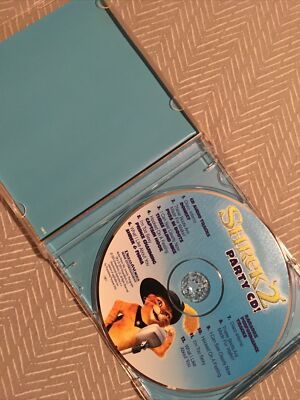 Shrek 2 Party CD (CD, 2004) 6 Songs from Shriek 2 Shrek Fiona
