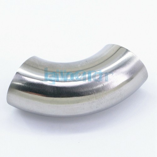 O.D 12.7-34mm 304 Stainless Steel 90 Degree Elbow Sanitary Welding Pipe Fitting - Picture 9 of 12