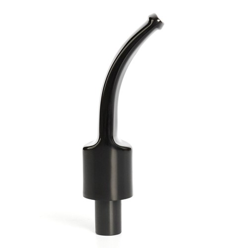 2x 9mm Saddle Stem Acrylic Mouthpiece Bent Curved Stem For Tobacco Smoking Pipe - Picture 7 of 10