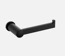 Moen YB6309BL Summit Bathroom Single Post Toilet Paper Holder - Matte Black