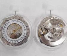 Large Wide date 3235 Replacement Movement submariner water ghost blue hairspring