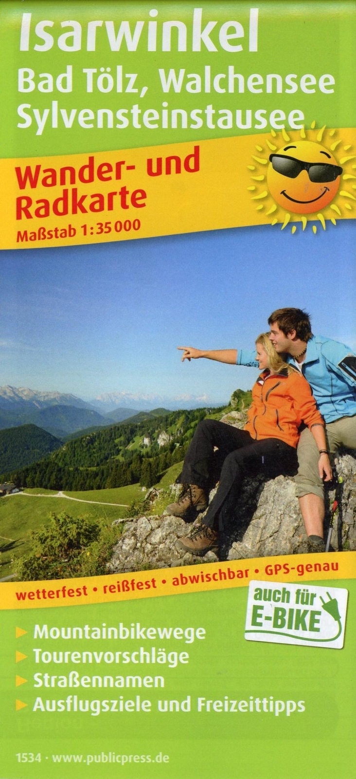 Thumbnail - Isarwinkel, Bad Tölz, Walchensee, Sylvensteinstausee 1:1:35 000