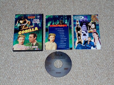 Bride of the Gorilla DVD 2002 Complete Image Entertainment Raymond Burr