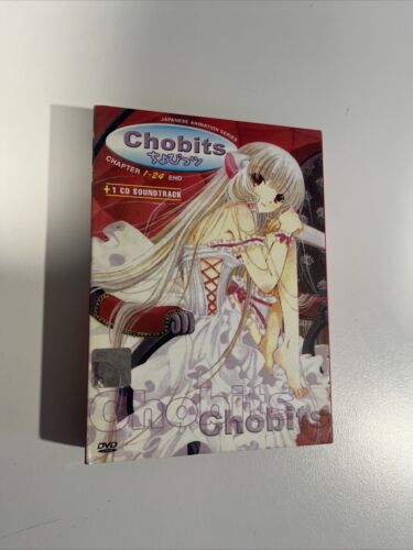 Chobits Chapters 1-24 + Soundtrack DvD Japanese Animation Series