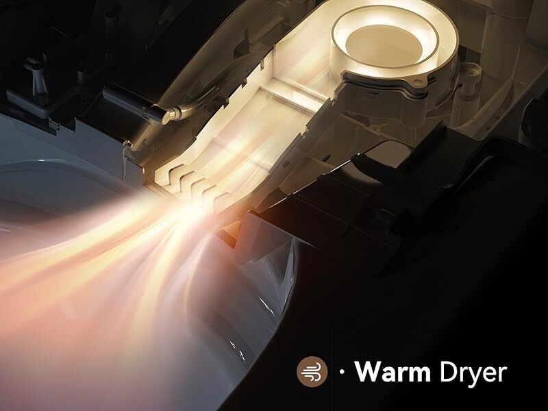 Smart Toilet with Pump-assist Flush and Kick Flush Bidet Warm Water heated seat