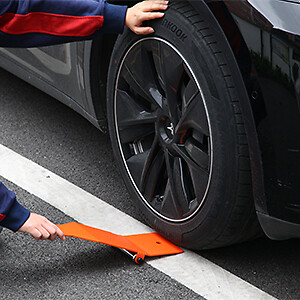 NOENNULL Tyre Jack Leverage Tool, Bandenlifter met Rollenplaat voor
