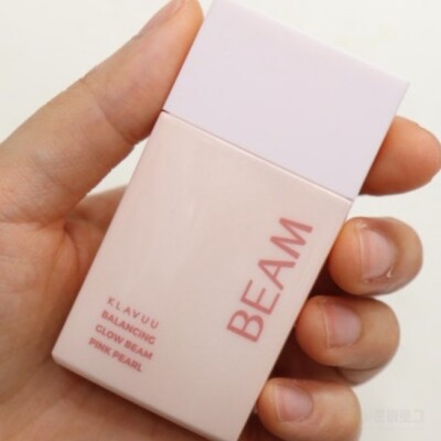 KLAVUU Balancing Glow Beam Pink Pearl 30ml Brightening Makeup Base K-Beauty NEW