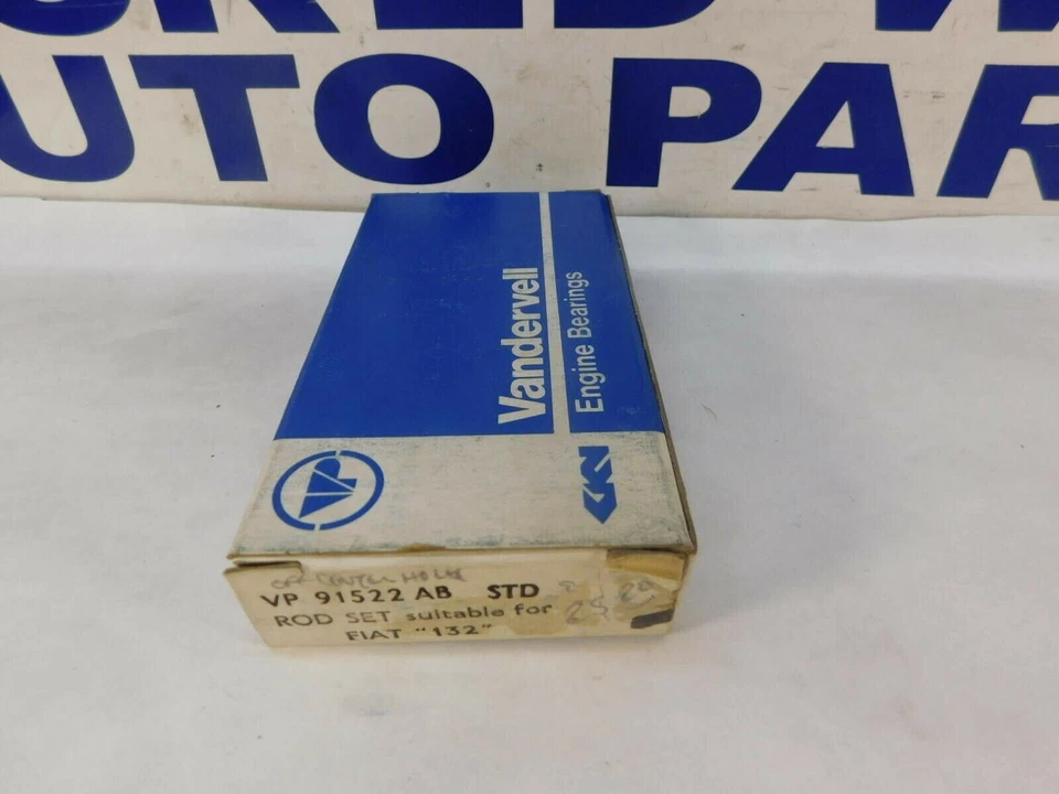 Fiat 124 132A 1592 1608 Conn Rodamientos estándar Vandervell VP691522 1972-75 Foto 4 de 4