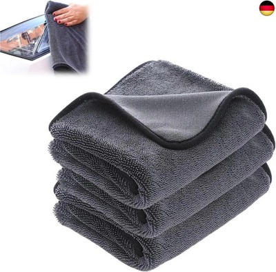 Ultra-Wipes Trockentuch, 3 Pcs Mikrofaser Handtuch, Mikrofaser Trockentuc Fast