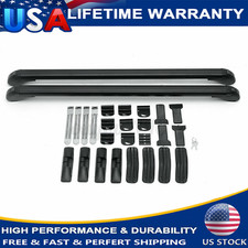 Universal Car Top Roof Rack Cross Bar 41 Luggage Carrier Aluminum With Lock Universal Car Top Roof Rack Cross Bar 41 Luggage Carrier Aluminum With Lock