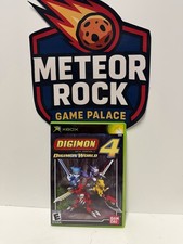 Digimon 4 Microsoft Xbox Replacement Case Only Game Disc Not Included