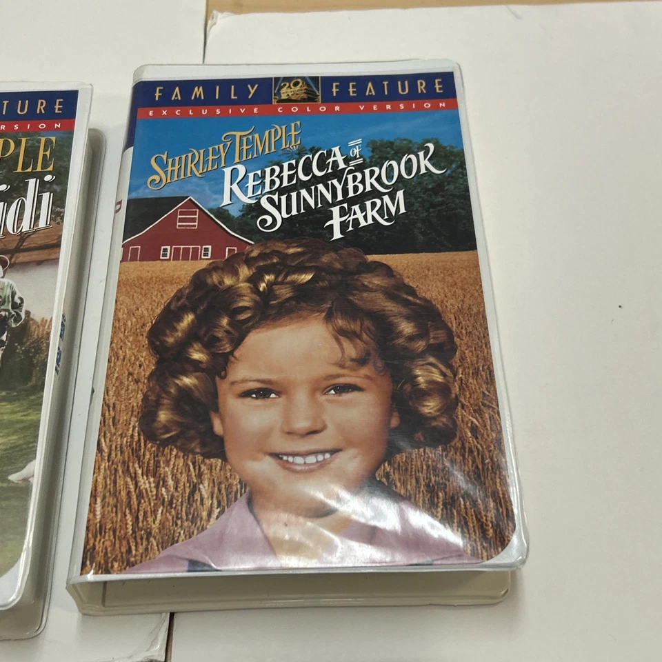 Vintage Lot Of 6 Shirley Temple (VHS) Movie Collection Foto 4 de 4