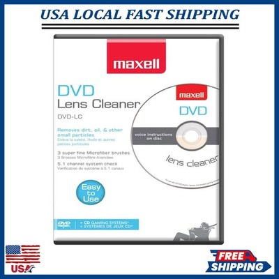 Cd Dvd Lens Cleaner For Car CD Player X Box Disk Playstation Laptop PC Cleaning