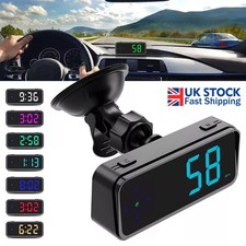 NEW Mini LED Digital Speedometer GPS Car HUD Head Up Display MPH/KMH Universal