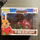 Funko Pop! Rides Vinyl Masters of the Universe He-Man on Battle Cat #84 1pk