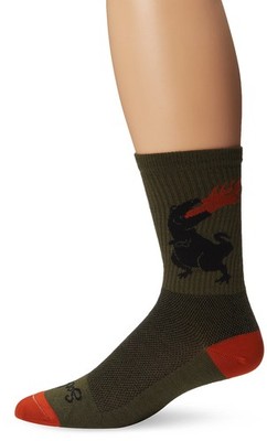 SockGuy Men s Wool Socks Small Sasquatch 2 Multicolor Performance Crew Socks