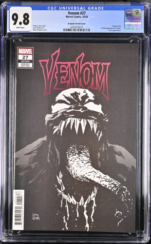 Venom #27 - CGC 9.8 - Stegman Variant Cover - 1:100